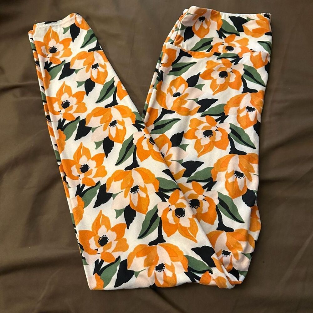 Unbranded Women's Orange Leggings